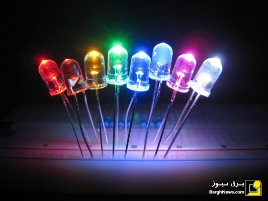 چه چیزی رنگ LED را تعیین می‌کند؟