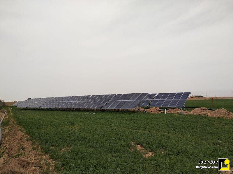 آموزش نصب نیروگاه خورشیدی برای مشترکان چاه‌های کشاورزی توزیع برق خراسان رضوی