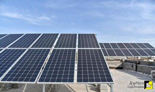 نصب و راه اندازی ۶۶ پنل خورشیدی در اداره کل صمت خراسان جنوبی